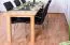 Tisch Kiefer massiv Vollholz natur Junco 241B (eckig) - 80 x 200 cm (T x B)