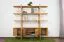Regal Wooden Nature 131 Eiche massiv - 150 x 150 x 38 cm (H x B x T)
