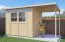 Steiner Gartenhaus Glücksburg 04 | inkl. Schleppdach | inkl. Fußboden | Naturbelassen | Nutzfläche: 6,87 m² | Pultdach | Doppelflügeltür inkl. Fenster