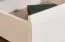 Kleiderschrank mit Spiegel Papauta 11, Farbe: Kaschmir / Eiche dunkel - Abmessungen: 226 x 232 x 60 cm (H x B x T)