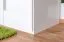 Drehtürenschrank / Kleiderschrank Siumu 26, Farbe: Weiß / Weiß Hochglanz - 224 x 317 x 56 cm (H x B x T)
