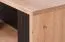 Couchtisch Lassila 07, Farbe: Eiche Artisan / Schwarz - Abmessungen: 47 x 100 x 60 cm (H x B x T)