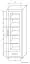 Vitrine Lorengau 29, Farbe: Sonoma Eiche - Abmessungen: 202 x 65 x 40 cm (H x B x T)