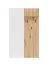 Garderobe Komplett - Set C Crina, 5-teilig, ein Schrank, ein Spiegel, eine Kommode, ein Schuhschrank mit Sitzkissen, eine Garderobe mit Spiegel, ABS-Kantenschutz
