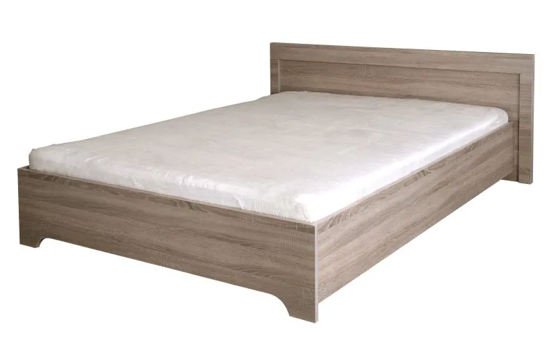 Einzelbett / Gästebett Kikori 08, Farbe: Sonoma Eiche - Liegefläche: 140 x 200 cm (B x L)