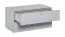 Jugendzimmer - Kommode Skalle 08, Farbe: Grau - Abmessungen: 47 x 94 x 49 cm (H x B x T)