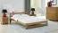 Jugendbett Nagol 24, Kiefer Vollholz massiv, Farbe: Eiche - Liegefläche: 140 x 200 cm (B x L)