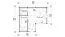 Ferienhaus F37 mit Terrasse & Fußboden | 40,4 m² | 92 mm Blockbohlen | Naturbelassen | Fenster 1-Hand-Dreh-Kippsystematik