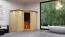 Massivholzsauna Viola 14, 40 mm Wandstärke - 264 x 198 x 212 cm (B x T x H)