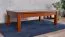 Couchtisch "Postira" 22, Farbe: Walnuss, teilmassiv - Abmessungen: 40 x 120 x 70 cm (H x B x T)