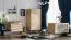 Kleiderschrank | 2 Drehtüren | 2 Schublade | 2 Fächer | mit Kleiderstange | 100 cm breit | Farbe: Eiche Abbildung