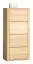 Kommode / Sideboard Jussara 14, Farbe: Hellbraun, Eiche teilmassiv – 150 x  69 x 42 cm (H x B x T)