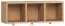Vorzimmer - Set "Nanez", 3-teilig, Farbe: Eiche / Grau
