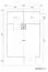 Holz-Gartenhaus 6,95 x 4,9 Meter (inkl. Dach) | 5 Fenster | 70 mm Blockbohlen |natur unbehandelt | Satteldach | inkl. Fußboden | aus nordischer Fichte Abbildung