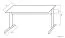 Schreibtisch Garut 02, Farbe: Sonoma Eiche - Abmessungen: 76 x 160 x 65 cm (H x B x T)