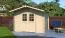 Steiner Shopping Gartenhaus Gartenfreude 4 - 28 mm Blockbohlenhaus, Grundfläche: 5,90 m², Satteldach