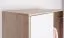 Kinderzimmer - Drehtürenschrank / Kleiderschrank Fabian 01, Farbe: Eiche Hellbraun / Weiß / Rosa - 190 x 80 x 50 cm (H x B x T)