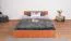 Doppelbett Corrientes 19 inkl. Lattenrost, Farbe: Erle - 160 x 200 cm (B x L)
