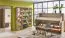 Jugendzimmer - Schreibtischablage Marcel 18, Farbe: Grau / Braun - Abmessungen: 32 x 60 x 30 cm (H x B x T)