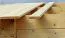 Holz-Gartenhaus 2,48 x 3,48 Meter (inkl. Dach) | Naturbelassen | Satteldach | 34 mm Blockbohlen-Haus Abbildung