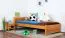 Kinderbett 100 x 200 cm | Massivholz: Kiefer | Erle Lackiert Abbildung