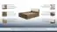 Doppelbett mit Staukasten Fazenda 08, Farbe: Dunkelbraun, Eiche teilmassiv – 160 x 200 cm (B x L)