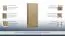 Drehtürenschrank / Kleiderschrank Plata 06, Farbe: Eiche Sonoma - 201 x 80 x 53 cm (H x B x T)