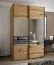 Kleiderschrank / Schiebetürenschrank | Farbe: Eiche Artisan | Spiegel | 245,5 x 150 x 64 cm | Soft-Close | 2 Schiebetüren | 2 Kleiderstangen | 6 Fächer