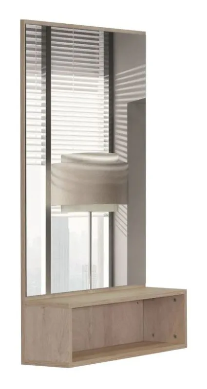 Spiegel Burgos 05, Farbe: Eiche - 123 x 80 x 20 cm (H x B x T)