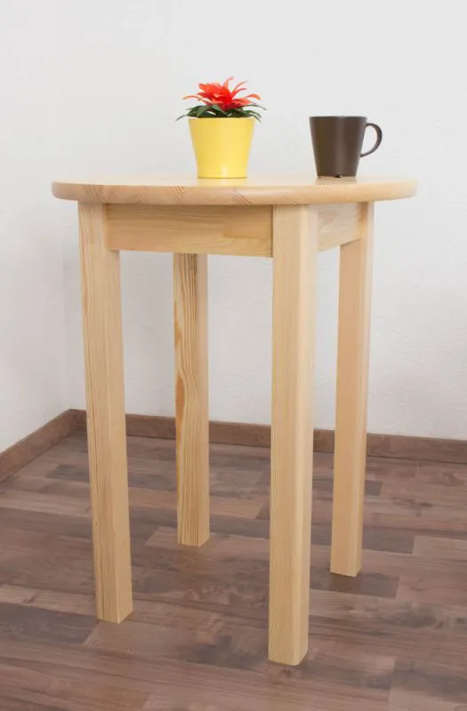 Holztisch rund 60