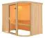 Sauna Vittoria 02, 68 mm Wandstärke - 231 x 170 x 198 cm (B x T x H)