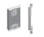 Schiebetürenschrank / Kleiderschrank Combin 03 mit Spiegel, Farbe: Weiß matt - Abmessungen: 200 x 150 x 62 cm (H x B x T)