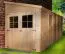 Anbaugartenhaus - 5,14 x 2,11 Meter, 17mm Elementstärke