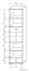 Vitrine Rabaul 29, Farbe: Sonoma Eiche - Abmessungen: 200 x 49 x 40 cm (H x B x T)