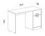 Kinderzimmer - Schreibtisch Fabian 10, Farbe: Eiche Hellbraun / Weiß / Grau - 78 x 120 x 50 cm (H x B x T)