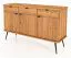 Kommode Rolleston 16 Kernbuche massiv geölt - Abmessungen: 87 x 144 x 46 cm (H x B x T)