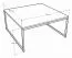 Couchtisch Granollers 03, Farbe: Eiche Artisan - Abmessungen: 80 x 80 x 40 cm (B x T x H)