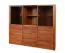 Vitrine Jussara 12, Farbe: Bernstein, Eiche teilmassiv – 150 x 178 x 42 cm (H x B x T)