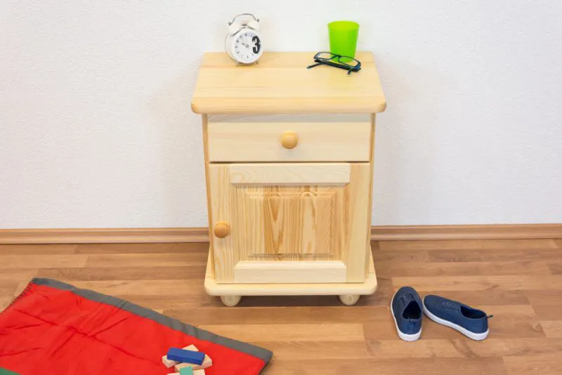Nachttisch aus Kiefer
