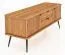 Kommode Rolleston 09 Kernbuche massiv geölt - Abmessungen: 57 x 144 x 46 cm (H x B x T)