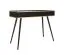 Wohnzimmer - Set E Horsham, 3-teilig, Farbe: Schwarz, Push-to-open Funktion, eine schmale Kommode, ein Sideboard, ein Schminktisch, ABS-Kanten, Beine: Schwarz