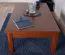 Couchtisch "Postira" 22, Farbe: Walnuss, teilmassiv - Abmessungen: 40 x 120 x 70 cm (H x B x T)