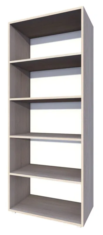 Regal Garut 21, Farbe: Sonoma Eiche - Abmessungen: 194 x 80 x 40 cm (H x B x T)
