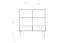 Vitrine Rolleston 30 Wildeiche massiv geölt - Abmessungen: 102 x 97 x 46 cm (H x B x T)