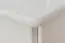 Nachtkommode Kiefer massiv Vollholz weiß lackiert Junco 133 - Abmessung 41 x 42 x 35 cm