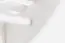 Garderobe Kiefer massiv Vollholz weiß lackiert Junco 347 – Abmessung 100 x 70 x 33 cm