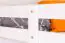 Stockbett für Erwachsene "Easy Premium Line" K18/n inkl. 2 Schubladen und 2 Abdeckblenden, Kopfteil mit Löchern, Buche Vollholz massiv Weiß - 90 x 200 cm, (B x L) teilbar