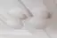 Kommode / Nachtkommode Kiefer massiv Vollholz weiß lackiert 025 - Abmessung 55  x 80  x 35 cm (H x B x T)