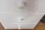 Nachtkommode Kiefer massiv Vollholz weiß lackiert 006 - Abmessung 60 x 43 x 33 cm (H x B x T)