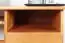 Schreibtisch Kiefer massiv Vollholz Erlefarben Junco 189 - Abmessung 75 x 110 x 55 cm (H x B x T)